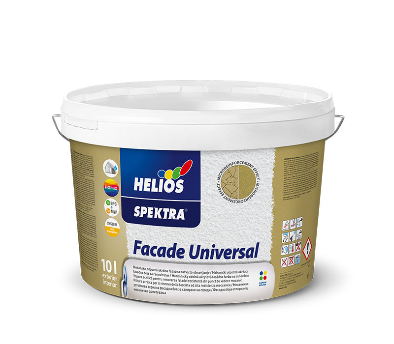 Pittura al Quarzo Helios Spektra Facciate